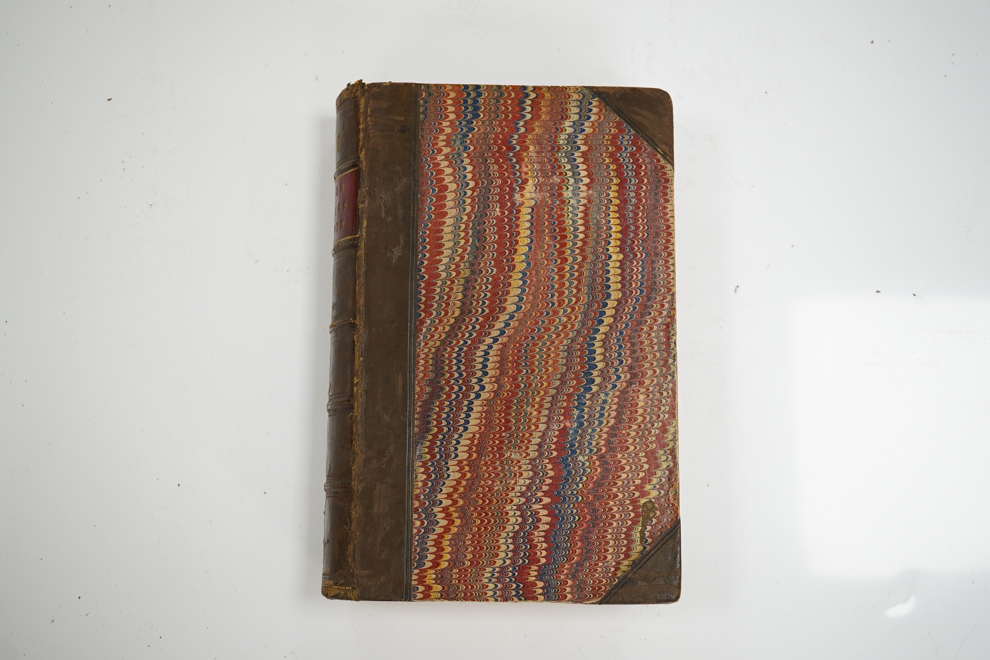 Darwin, Charles - On the Origin of Species by Means of Natural Selection, or the preservation of favoured races in the struggle for life. 3rd Edition, with additions and corrections. (Seventh Thousand). folded diagram; e